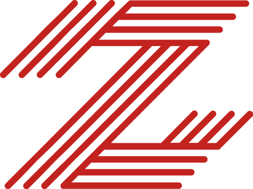 紅色字母Z矢量logo