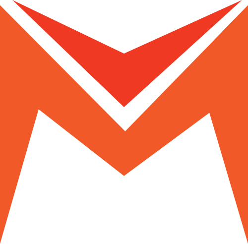 橙色字母M矢量logo元素 logo png