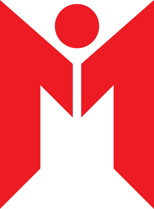 紅色字母M矢量logo logo png