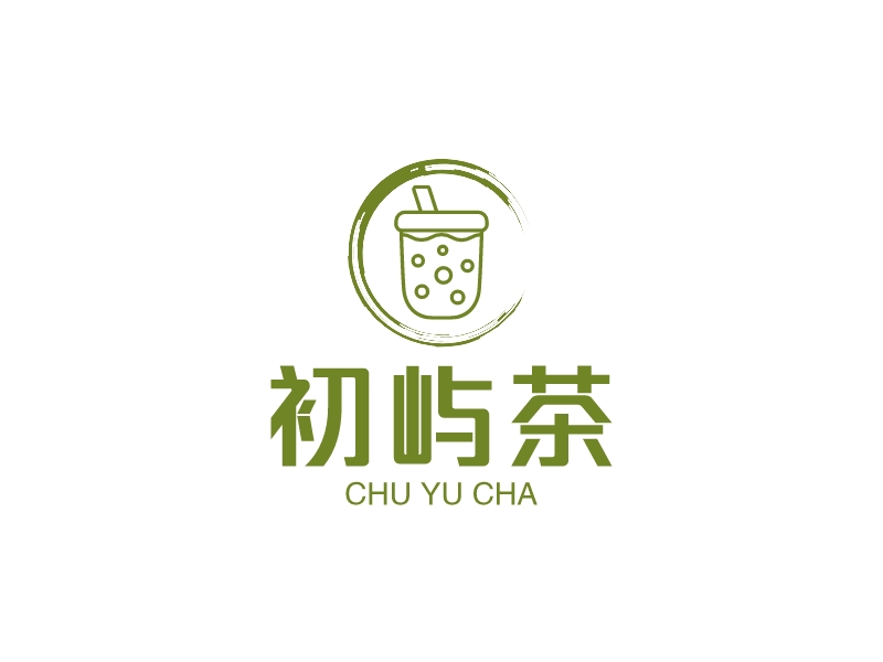 初嶼茶LOGO設(shè)計(jì)