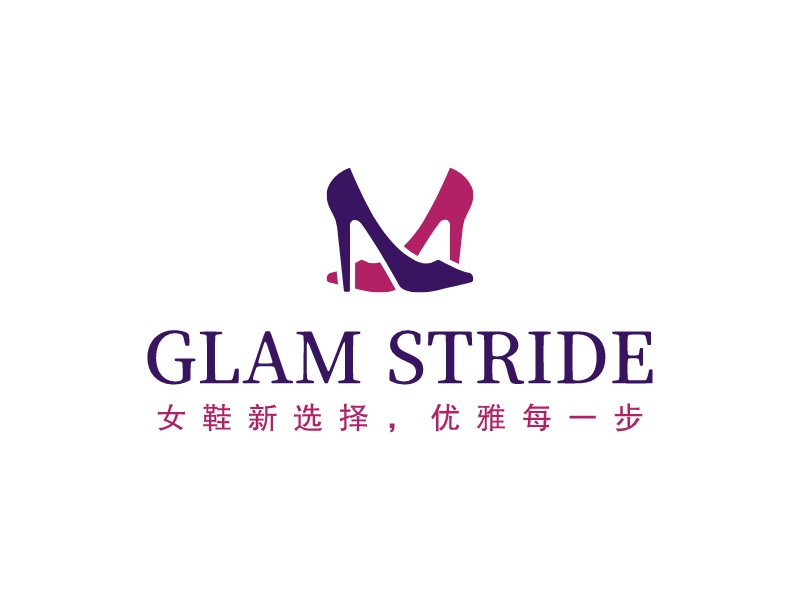 Glam StrideLOGO設計